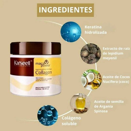 Mascarilla Capilar De Colágeno Karseell